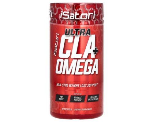 Isatori, Ultra CLA + Omega , 90 Softgels
