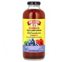 Bragg, Organic Apple Cider Vinegar Refreshers, Prebiotic, Concord Grape & Hibiscus, 16 fl oz (473 ml)