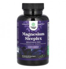 Nature's Craft, Magnesium Sleeplex, Melatonin-Free, 90 Capsules
