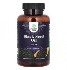 Nature's Craft, Black Seed Oil, 120 Veggie Capsules (500 mg per Capsule)