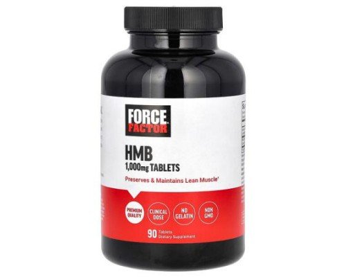 Force Factor, HMB, 90 Tablets