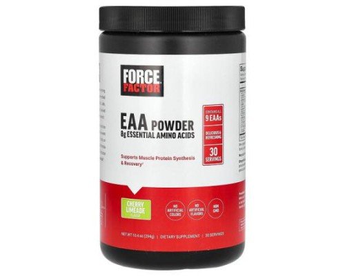 Force Factor, EAA Powder, Cherry Limeade, 10.4 oz (294 g)