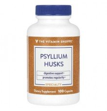The Vitamin Shoppe, Psyllium Husks, 100 Capsules (720 mg per Capsule)