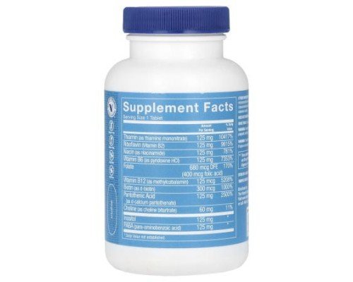 The Vitamin Shoppe, B-Complex 125, 100 Tablets