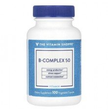 The Vitamin Shoppe, B-Complex 50, 100 Vegetable Capsules