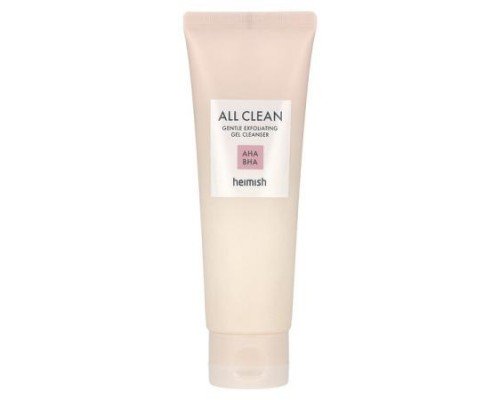 Heimish, All Clean, Gentle Exfoliating Gel Cleanser, AHA BHA, 4.39 fl oz (130 ml)