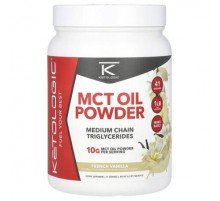 KetoLogic, MCT Oil Powder, French Vanilla, 16.2 oz (454 g)