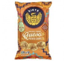 Siete, Potato Chips, Queso, 5.5 oz (156 g)