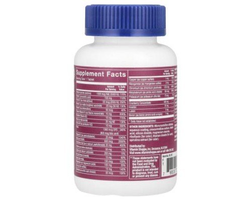 The Vitamin Shoppe, One Daily Women's, 60 Tablets