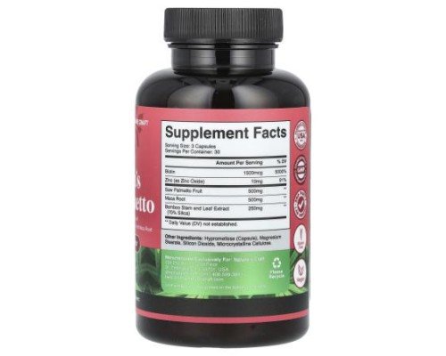 Nature's Craft, Women's Saw Palmetto, 90 Capsules