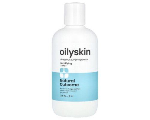Natural Outcome, Oily Skin, Mattifying Toner, 8 oz (236 ml)