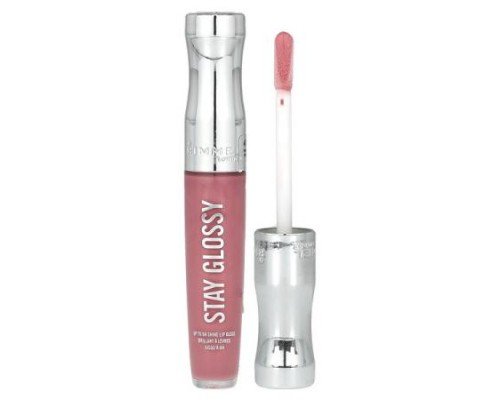 Rimmel London, Stay Glossy Lip Gloss, 470 Perfect Peony, 0.18 oz (5.5 ml)