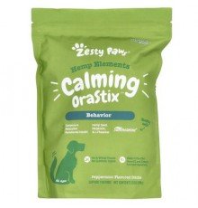 Zesty Paws, Hemp Elements, Calming Orastix, For Dogs, All Ages, Peppermint , 25 oz (709 g)