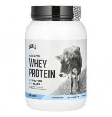 Levels, Grass Fed Whey Protein Powder, Unflavored, 2 lb ( 907 g)