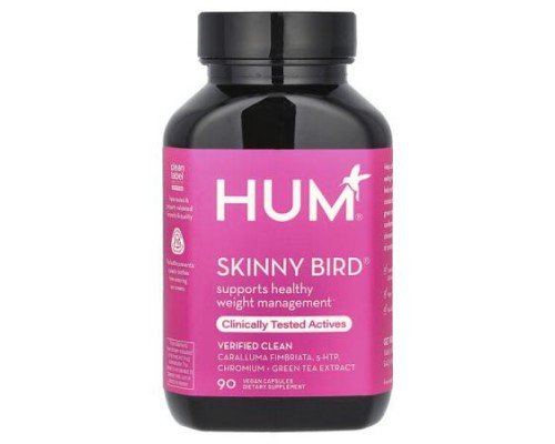 HUM Nutrition, Skinny Bird, 90 Vegan Capsules