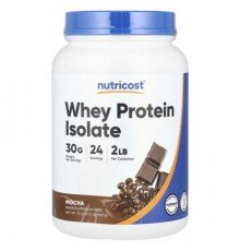 Nutricost, Whey Protein Isolate, Mocha, 2 lb (907 g)