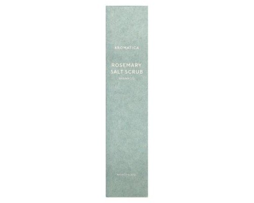 Aromatica, Rosemary Salt Scrub Shampoo, 10.5 oz (300 g)