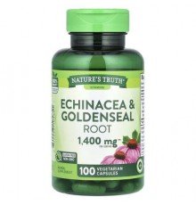 Nature's Truth, Echinacea & Goldenseal Root, 100 Vegetarian Capsules