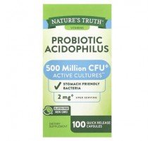 Nature's Truth, Probiotic Acidophilus, 100 Quick Release Capsules (1 mg per Capsule)