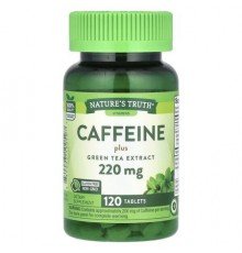 Nature's Truth, Caffeine Plus Green Tea Extract, 220 mg, 120 Tablets