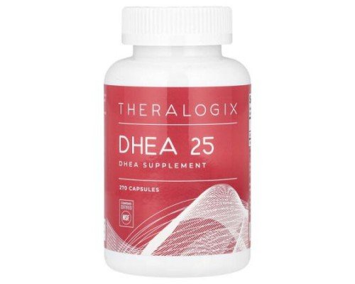 Theralogix, DHEA 25, 270 Capsules (25 mg per Capsule)