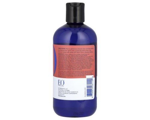 EO Products, Warm Embrace Bubble Bath, Balancing Rose Geranium, 12 fl oz (355 ml)