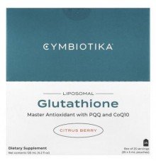 Cymbiotika, Glutathione, Liposomal, Citrus Berry, 25 Pouches, 5 ml Each