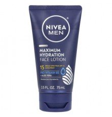 Nivea, Men, Maximum Hydration Face Lotion, SPF 15, 2.5 fl oz (75 ml)