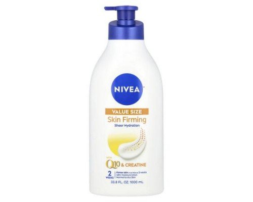 Nivea, Skin Firming Sheer Hydration Body Lotion, 33.8 fl oz (1,000 ml)