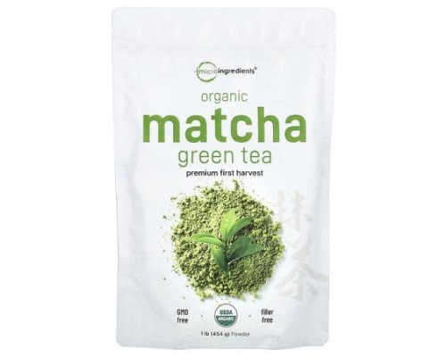 Micro Ingredients, Organic Matcha Green Tea, 1 lb (454 g)