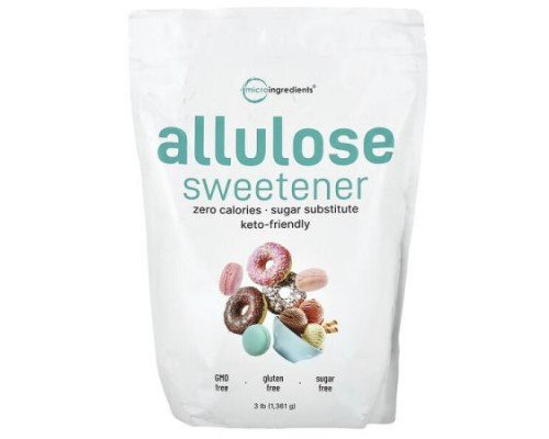 Micro Ingredients, Allulose Sweetener, 3 lb (1,361 g)