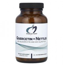 Designs For Health, Quercetin + Nettles , 90 Vegetarian Capsules