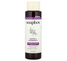 Soapbox, Restore & Volume Shampoo, Biotin & Superfruit, 16 fl oz (473 ml)