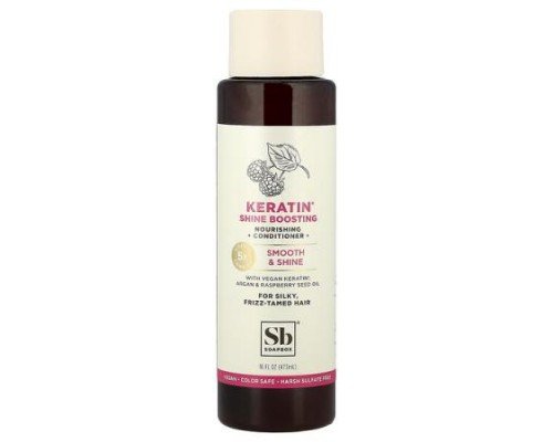 Soapbox, Nourishing Conditioner, Keratin Shine Boosting, For Silky, Frizz-Tamed Hair, 16 fl oz (473 ml)