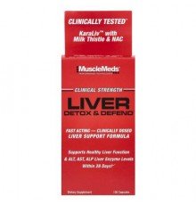MuscleMeds, Liver Detox & Defend™, 120 Capsules