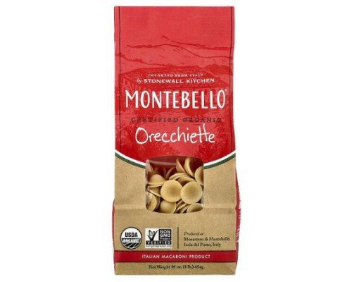 Montebello, Organic Orecchiette, 16 oz (454 g)