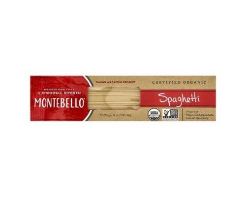 Montebello, Organic Spaghetti, 16 oz (454 g)