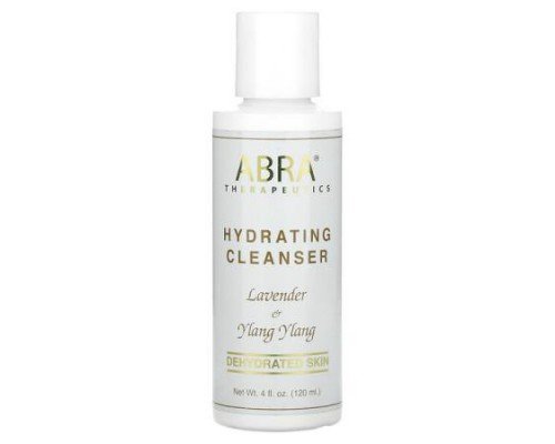 Abra Therapeutics, Hydrating Cleanser, Lavender & Ylang Ylang, 4 fl oz (120 ml)