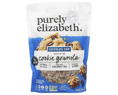 Purely Elizabeth, Cookie Granola, Chocolate Chip, 11 oz (312 g)