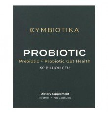 Cymbiotika, Probiotic, 50 Billion CFU, 90 Capsules