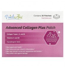 PatchAid, Advanced Collagen Plus Patch , 30 Patches