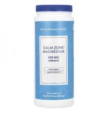 The Vitamin Shoppe, Calm Zone®, Magnesium, Unflavored, 16.3 oz (463.3 g) (Discontinued Item)