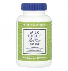 The Vitamin Shoppe, Milk Thistle Extract, 300 mg, 100 Capsules