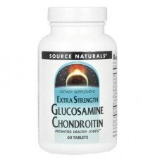 Source Naturals, Glucosamine Chondroitin, Extra Strength, 60 Tablets