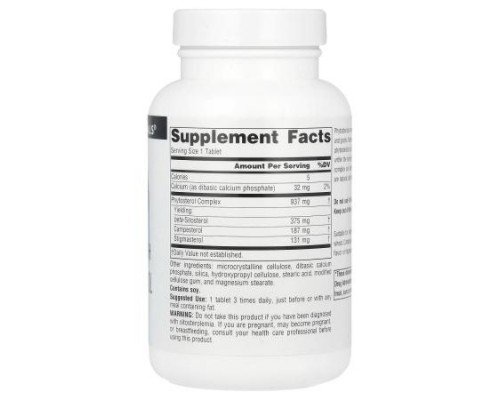 Source Naturals, Mega Strength Beta Sitosterol, 60 Tablets