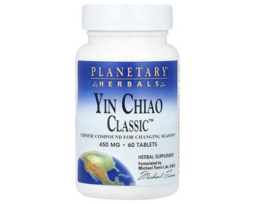 Planetary Herbals, Yin Chiao Classic™, 60 Tablets