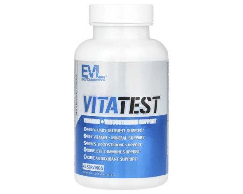 EVLution Nutrition, VitaTest, Men's Nutrient Complex, 90 Tablets
