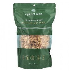True Sea Moss, Premium Dried Gold Raw Sea Moss, 8 oz (226 g)
