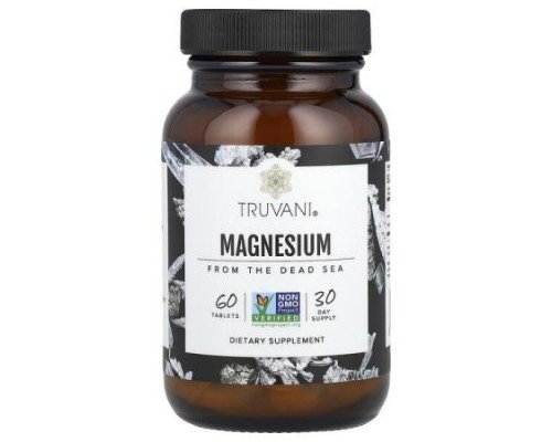 Truvani, Magnesium, 60 Tablets (200 mg per Tablet)