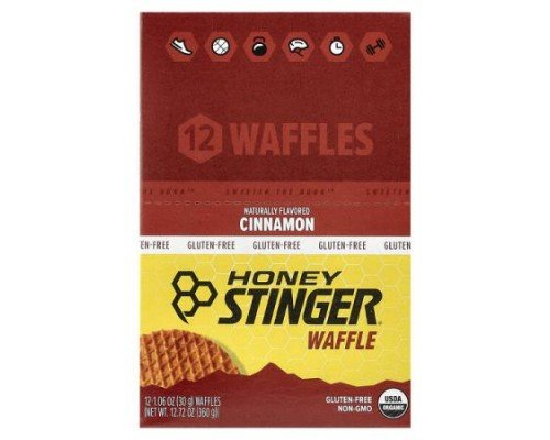 Honey Stinger, Energy Waffle, Cinnamon, 12 Waffles, 1.06 oz (30 g) Each